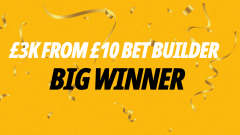 Image for Big Winners On Betfair as Nico O'Reilly goals help £3K bet builder score at 304/1